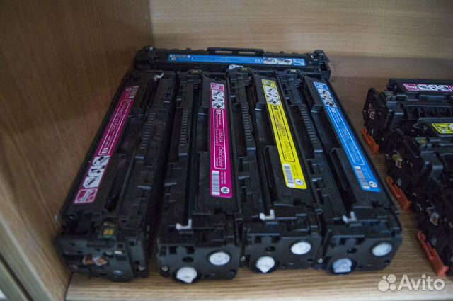 Картриджи для принтера HP (CB540A-CB543A) №125A