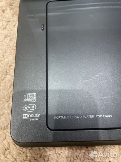Портативный dvd плеер sony