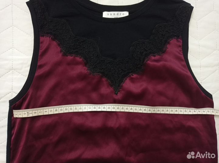 Шелковый топ