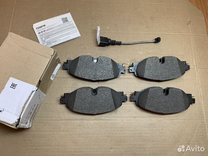 Колодки тормозные передние VAG 5Q0698151AH 312mm