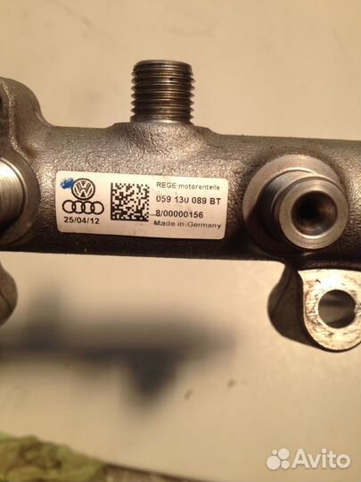 Топливные рампы 3.0 TDI, Audi Q7 059130089