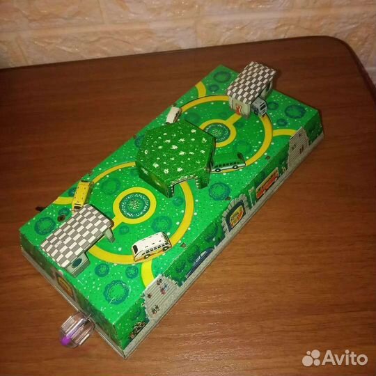 Игрушка заводная автодорога СССР