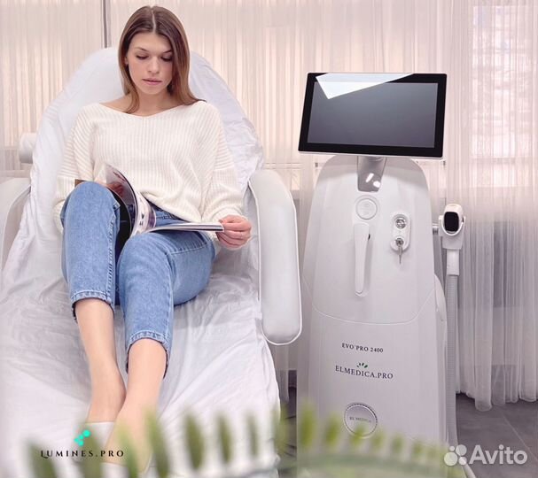 Диодный лазер для эпиляции lumines Эво Про 2400
