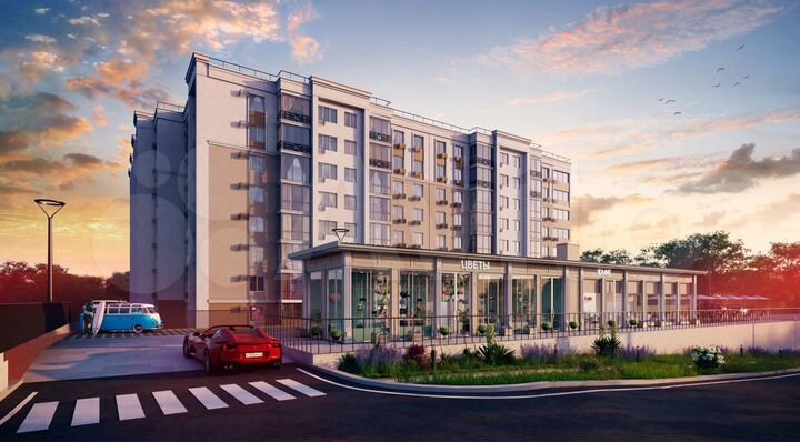 1-к. квартира, 34,5 м², 8/8 эт.