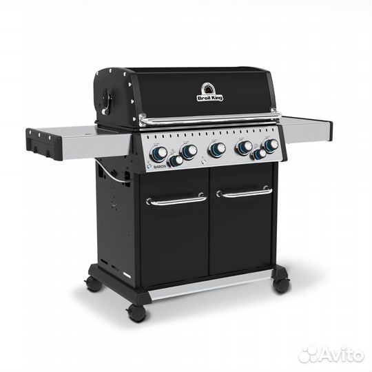 Газовый гриль broil king Baron 590 c вертелом и ко