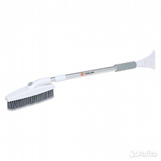 Щетка от снега + скребок (распушён.щетина, поворот