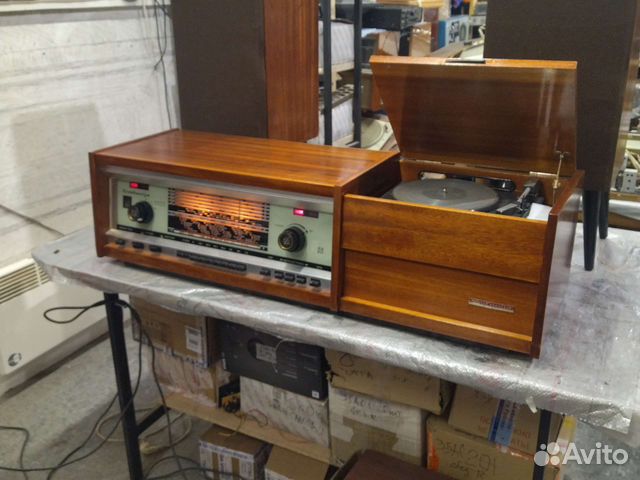 Ламповая радиола "Симфония" стерео купить в Отрадном | Электроника | Авито