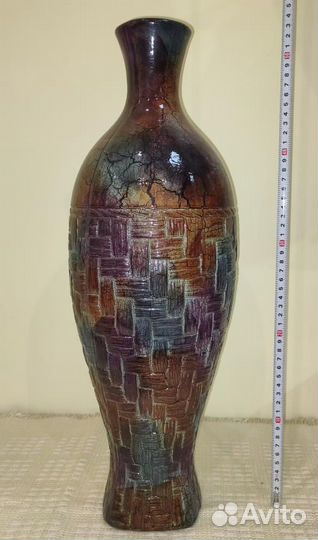 Ваза напольная керамика