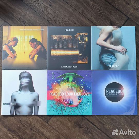 Винил Iggy Pop, Metallica, Placebo, Radiohead