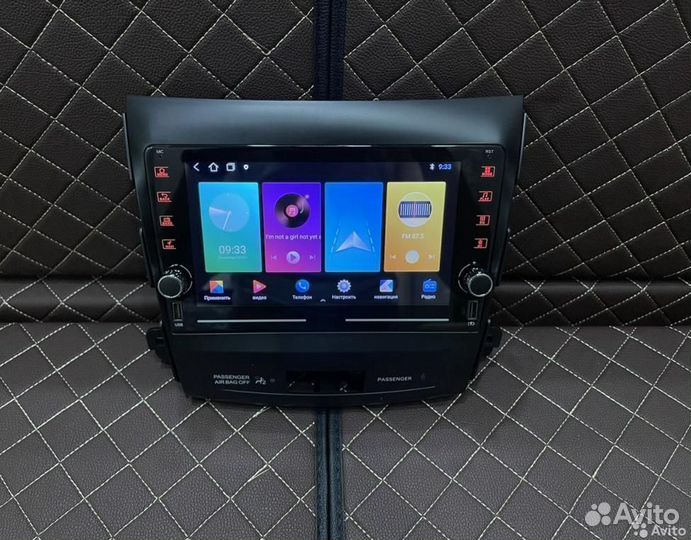 Магнитола Mitsubishi Outlander XL Android 11 IPS