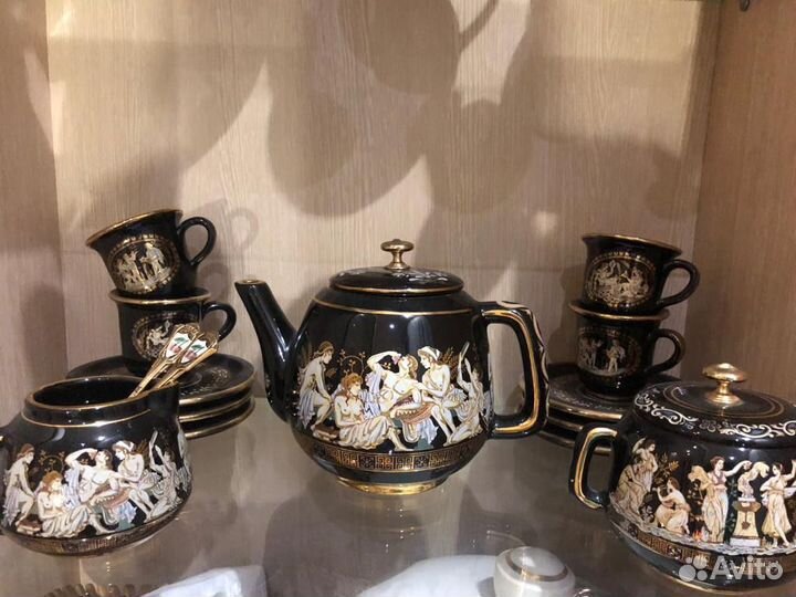 Сервиз чайный кофейный Греция новый