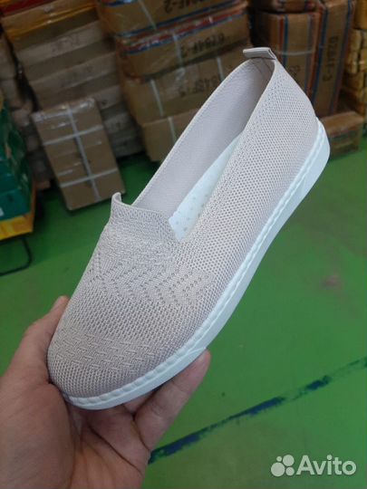 Слипоны женские