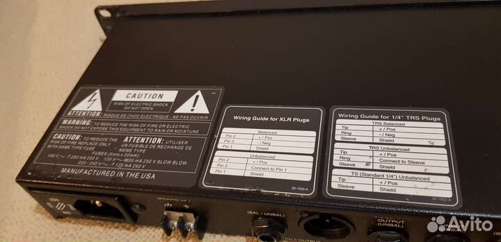 JBL M712 компрессор гейт лимитер made in usa