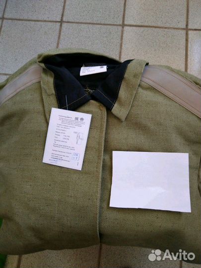 Костюм брезентовый огнезащитный