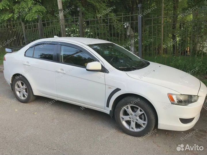 Накладки на крылья Mitsubishi Lancer X10 жабры EVO