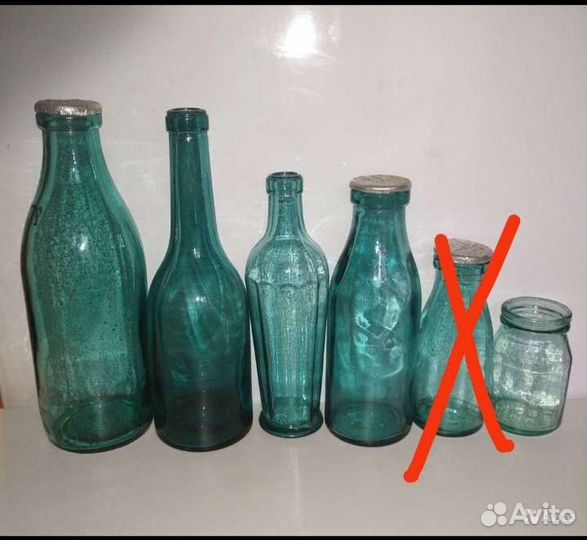 Молочные бутылки,банки СССР