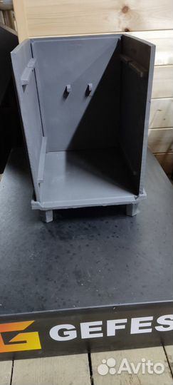 Чугунная печь с закрытой каменкой Гроза 18 (М)