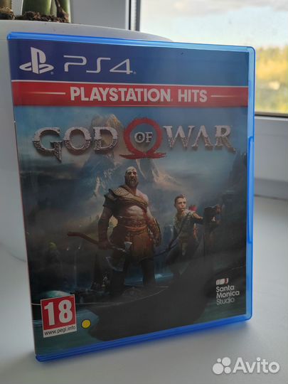 Игра God of War для playstation ps4