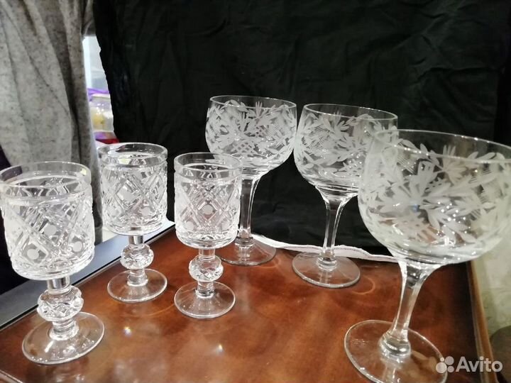 Посуда Богемия времен СССР