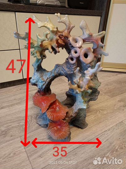 Коралл, декорация для аквариума