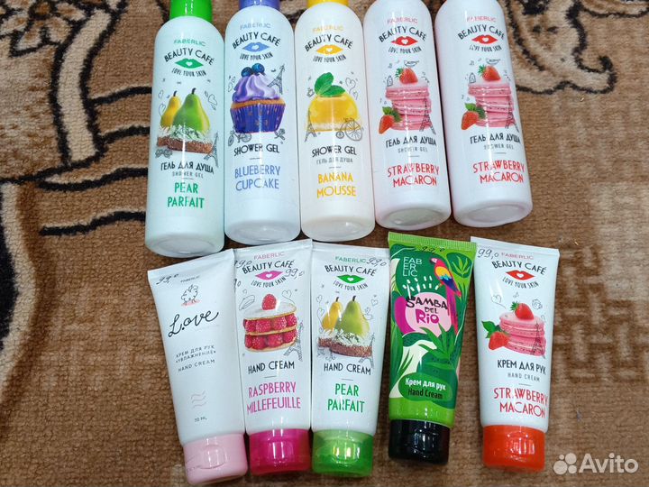 Крем для рук, гель для душа