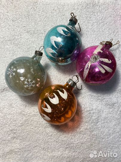 Елочные игрушки СССР