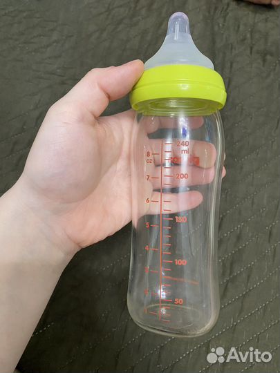 Бутылочки для кормления Pigeon 240мл,2 шт