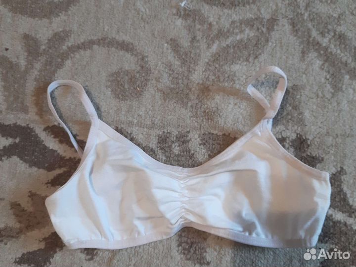 Купальник белый для танцев 40 р-р и балетки 36р-р