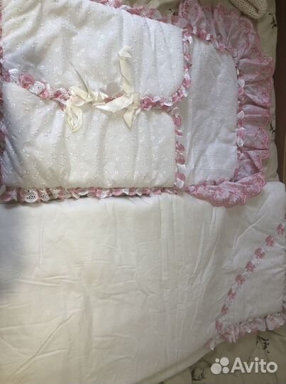 Комплект на выписку для девочки