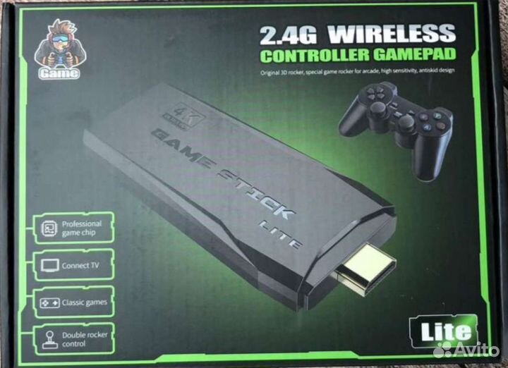 Игровая приставка консоль стик dendy sega ps