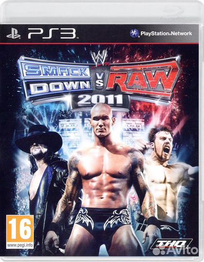 WWE SmackDown vs. Raw 2011 PS3, английская версия