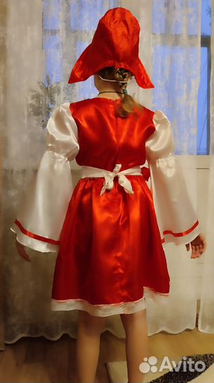 Новогодний костюм Красная шапочка