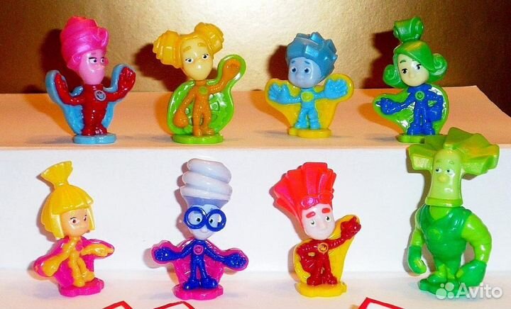 Губка Спанч Боб, Тайная жизнь,Фиксики киндер серии