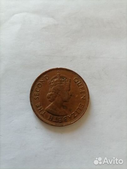 Монета Маврикий-5 центов 1978 год