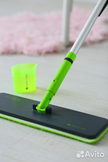 Швабра с распылителем Green Fiber aero
