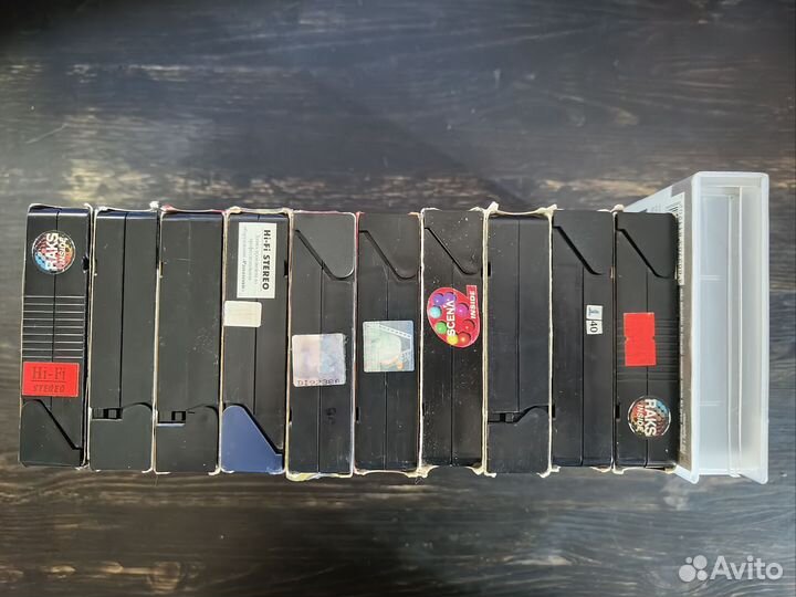 Видеокассеты vhs