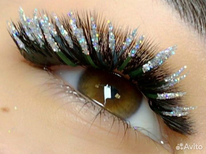 Готовые пучки для наращивания ресниц