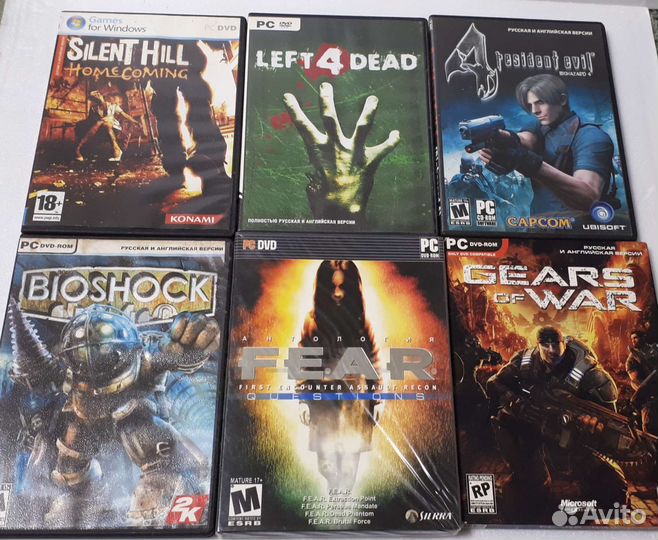 Компьютерные игры (25шт)