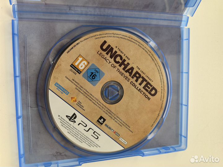 Uncharted legacy of thieves collection ps5