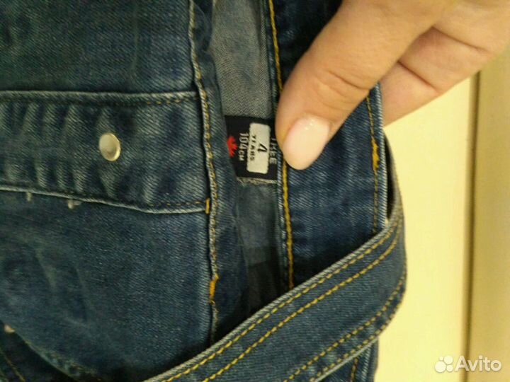 Джинсовый турецкий сарафан