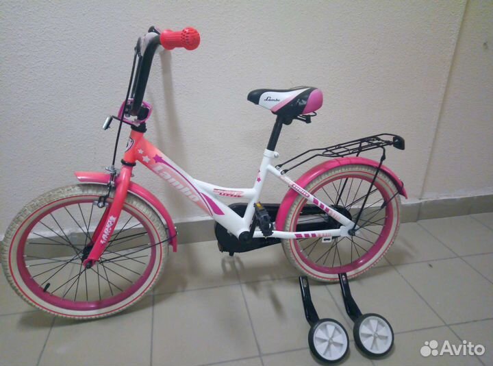 Детский велосипед для девочки 16