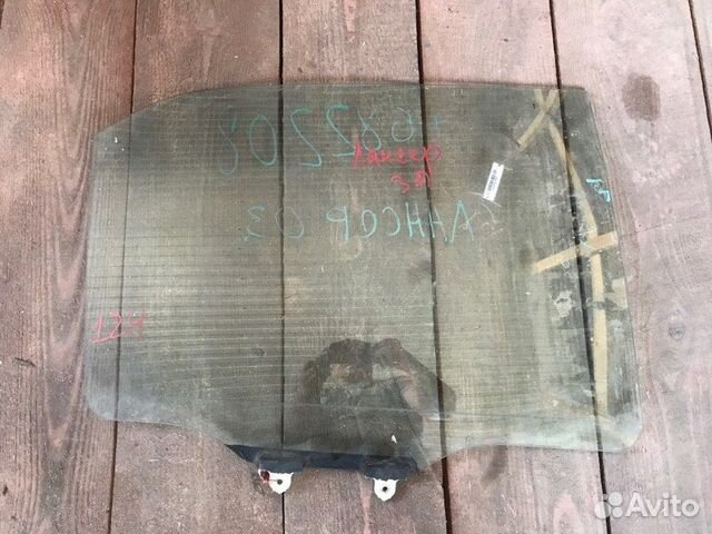 Стекло двери заднее правое Mitsubishi Lancer 9