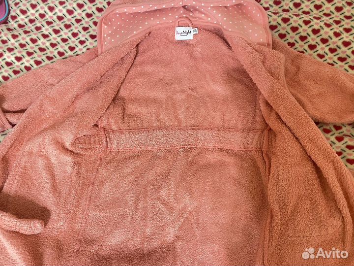 Халат махровый для девочки 110-116