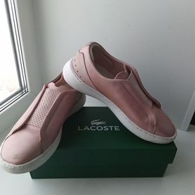 Слипоны кожаные Lacoste 39