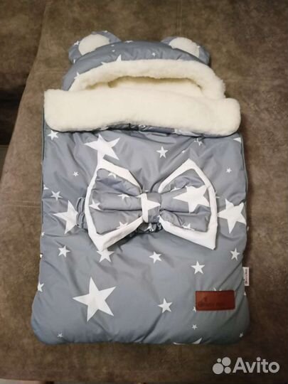 Конверт на выписку зимний бу