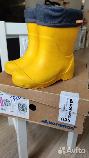 Резиновые сапоги nordman jet 24/25