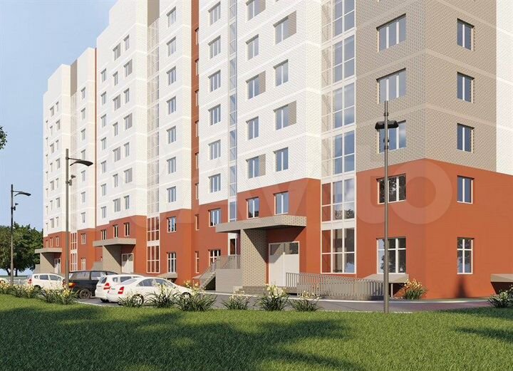 2-к. квартира, 60,8 м², 8/9 эт.