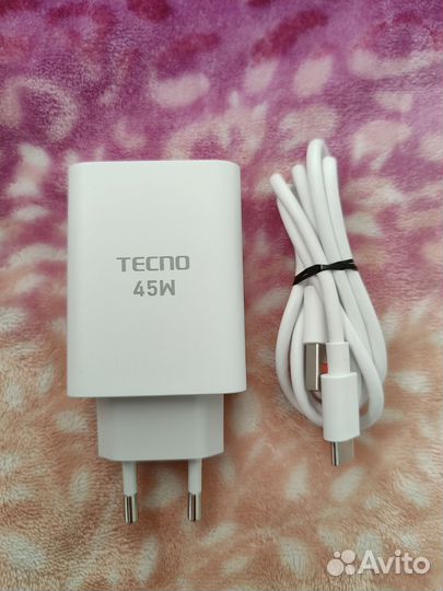 Оригинальный блок питания Tecno 45,33,18W, Realme