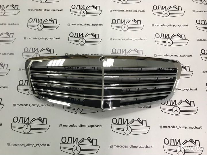 Решетка радиатора на Mercedes S class w221 AMG 6.3