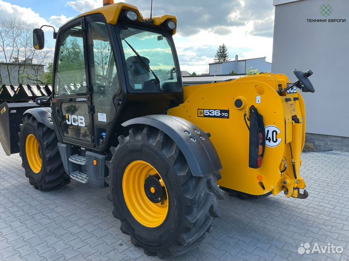Телескопический погрузчик JCB 536-70 Agri Super, 2017